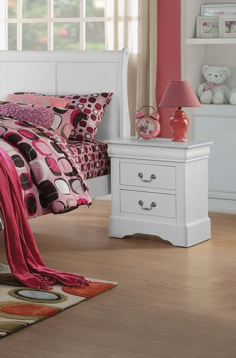 Louis Philippe III - Sleek Design Nightstand - Furniture Home Direct