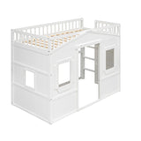 House Loft Bed With Ladder - Furniture Home Direct
