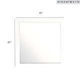 Modern Design Transitional Wall Mirror - Furniture Home Direct