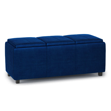 Avalon - Upholstered Storage Ottoman - Furniture Home Direct