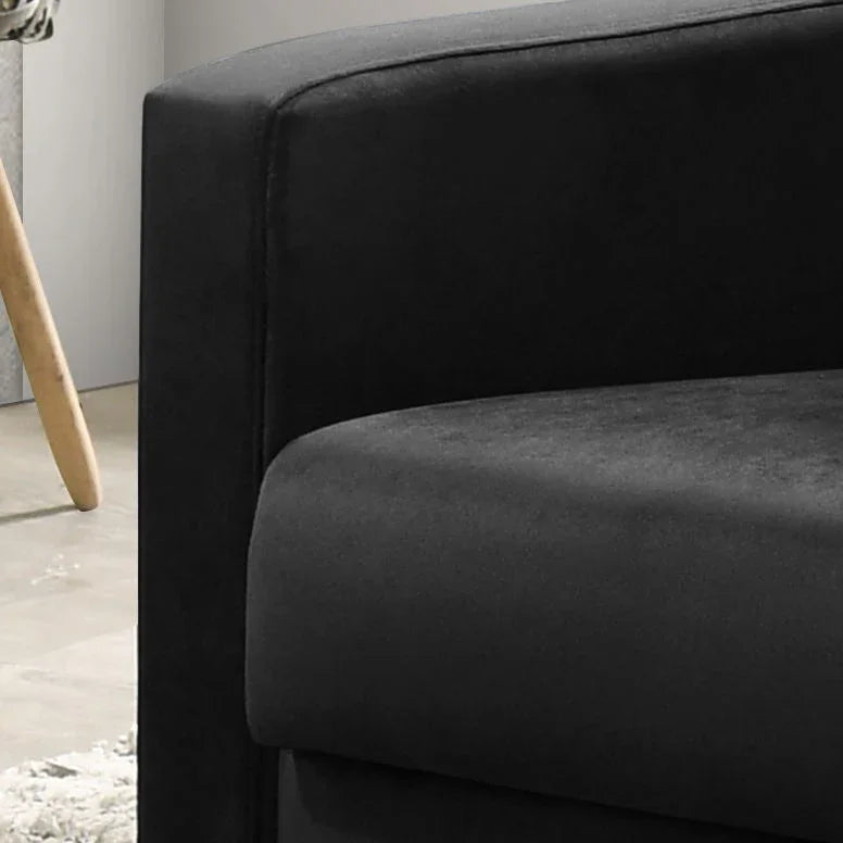 Hale - Velvet Accent Armchair With Tufting - Furniture Home Direct