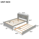 Full Bed With Trundle, Bookcase - Furniture Home Direct