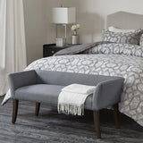 Elegant Design Bench Upholstery, Solid Wood Frame - Furniture Home Direct