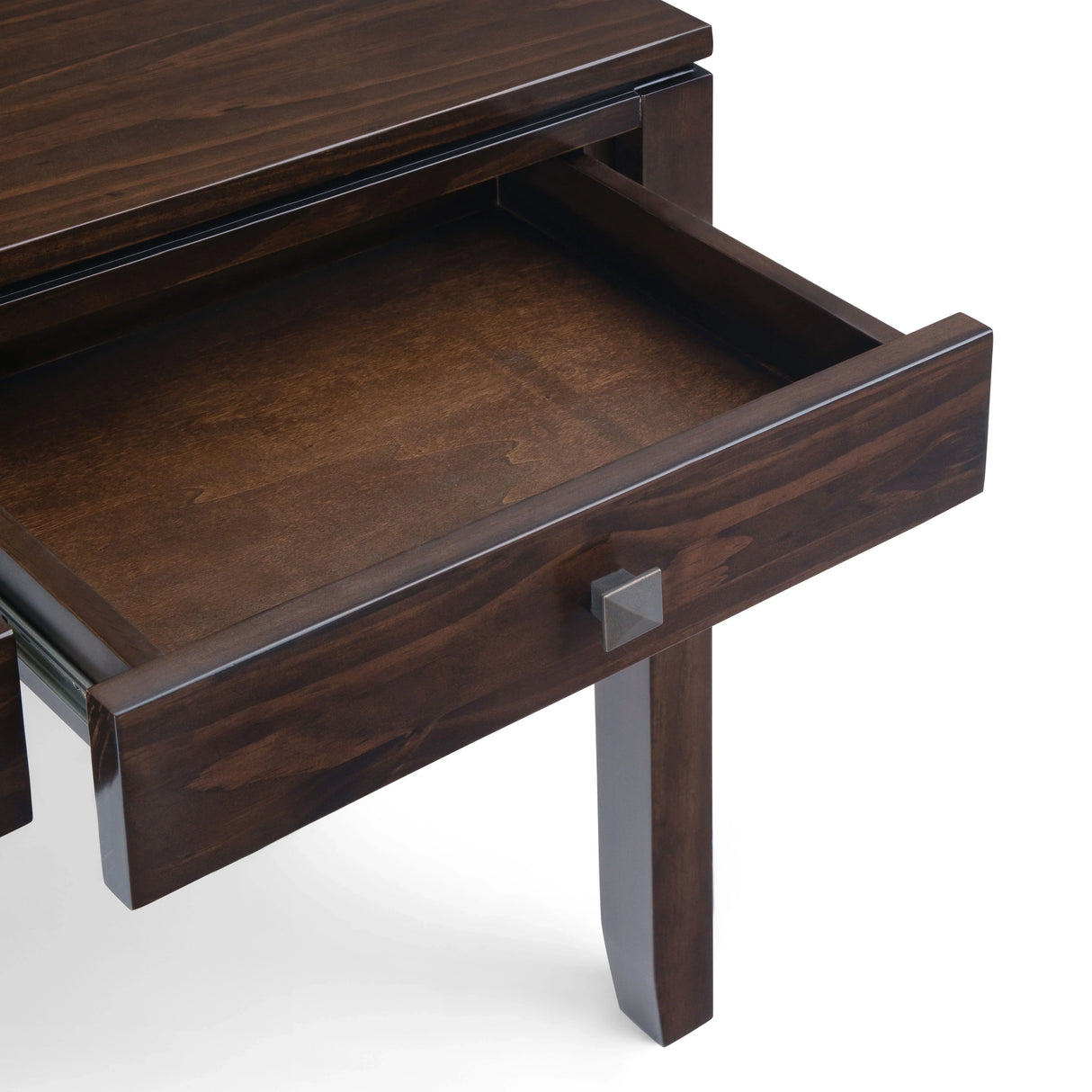 Cosmopolitan - Wide Console Sofa Table - Mahogany Brown - Furniture Home Direct