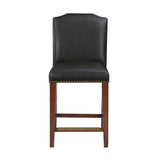 Blaire - Stationary Counter Stool With Nail Heads - Furniture Home Direct