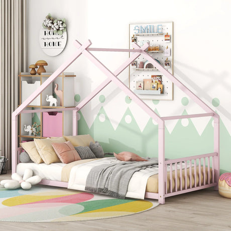 Metal House Bed - Furniture Home Direct