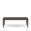 Extendable Dining Table - Coffee - Furniture Home Direct