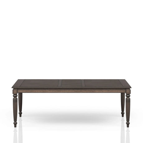 Extendable Dining Table - Coffee - Furniture Home Direct