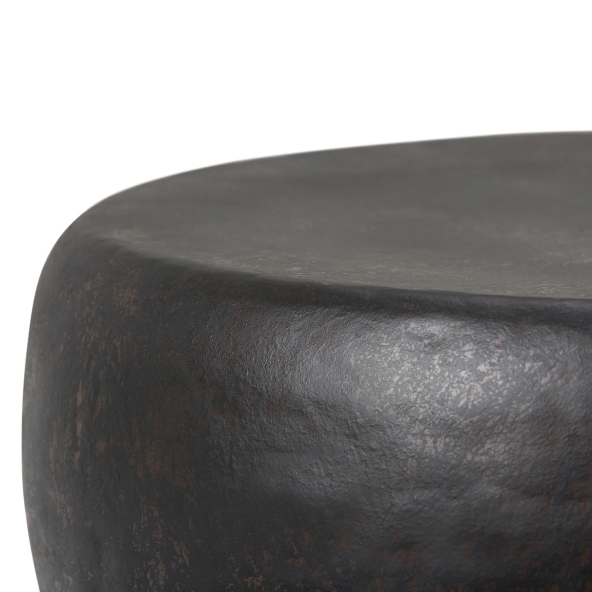 Garvy - Handcrafted Metal Side Table - Furniture Home Direct