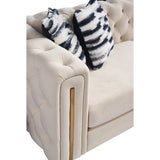 Chesterfield Modern Tufted Velvet Sofa - Mint Green - Furniture Home Direct
