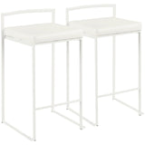 Fuji - Simple Elegance, Contemporary Stackable Counter Stool - Furniture Home Direct