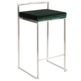Fuji - Contemporary Elegant Stackable Counter Stool Set - Furniture Home Direct