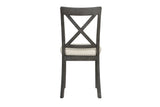 Dining Set Marble Table With Upholstered Chairs Gray - Furniture Home Direct