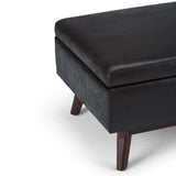 Owen - Upholstered Rectangular Storage Ottoman - Furniture Home Direct