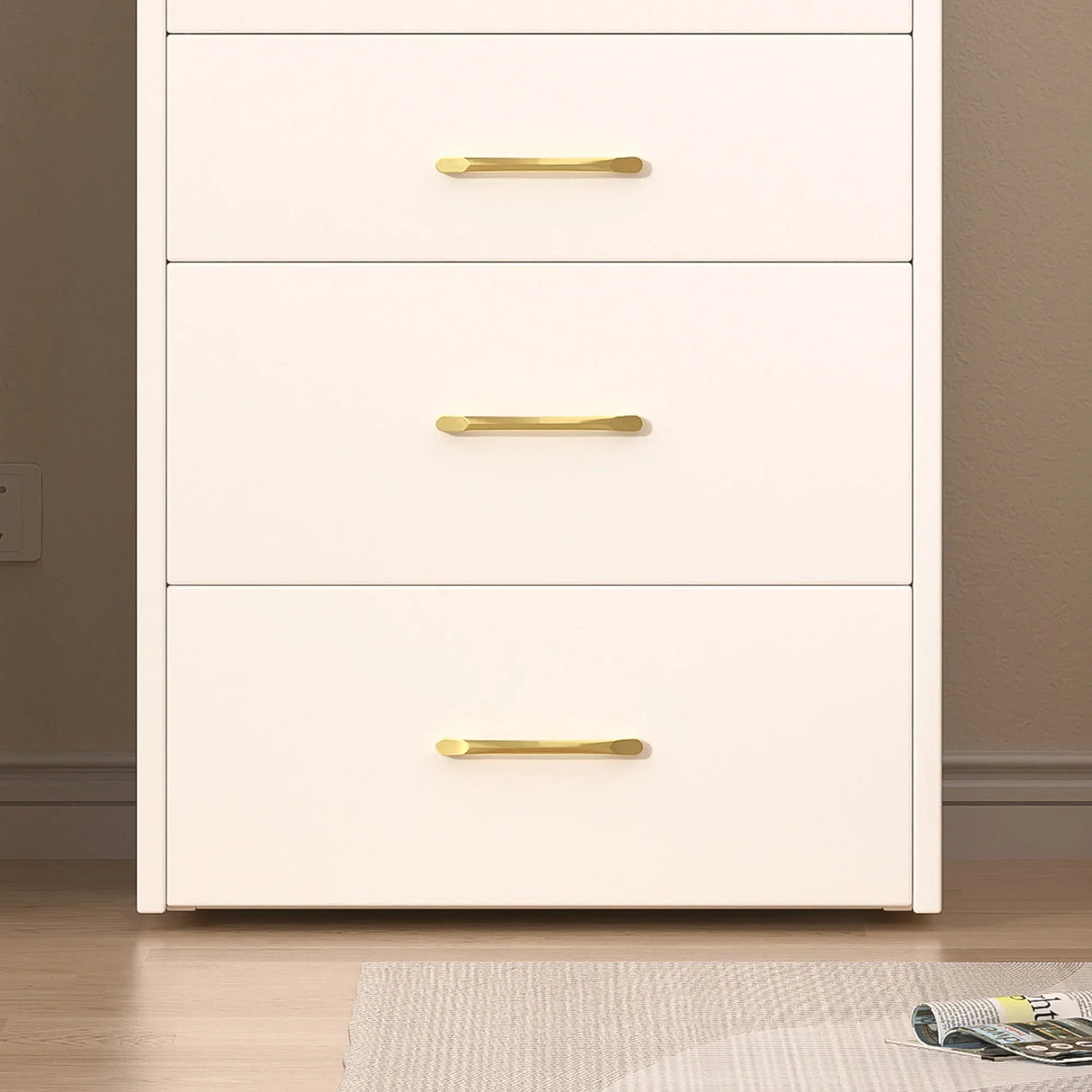 Vanity Desk With Mirror And 3 Drawers American Design White - Furniture Home Direct