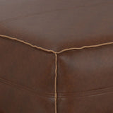 Brody - Large Square, Coffee Table Pouf - Furniture Home Direct