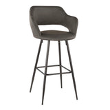 Margarite - Contemporary Barstool (Set of 2) - Furniture Home Direct