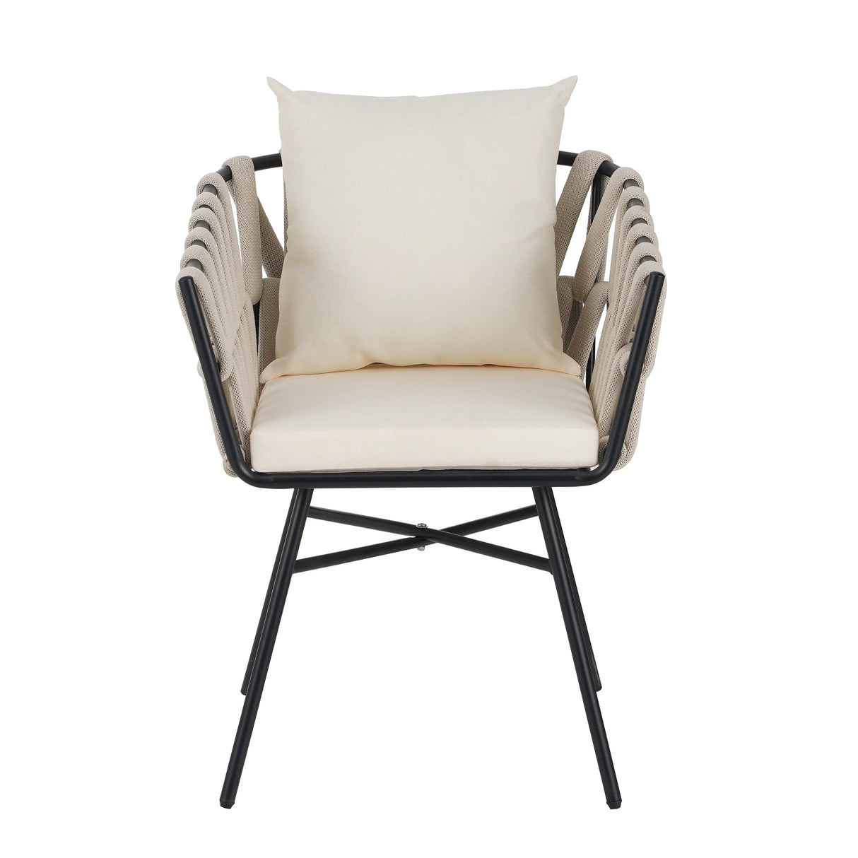 Outdoor 7 Piece DIning Set - Beige - Furniture Home Direct