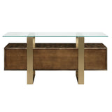 Mabyn - Console Cabinet - Brown - Furniture Home Direct