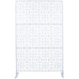 Outdoor & Indoor Metal Freestanding Decorative Privacy Screen - Furniture Home Direct