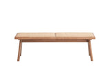 Velentina Outdoor Bench - Rattan / Natural - Furniture Home Direct