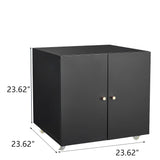 Office Furniture Copier Cabinet 2 Door Steel Copier Stand Mobile Pedestal File Printer Stand - Furniture Home Direct