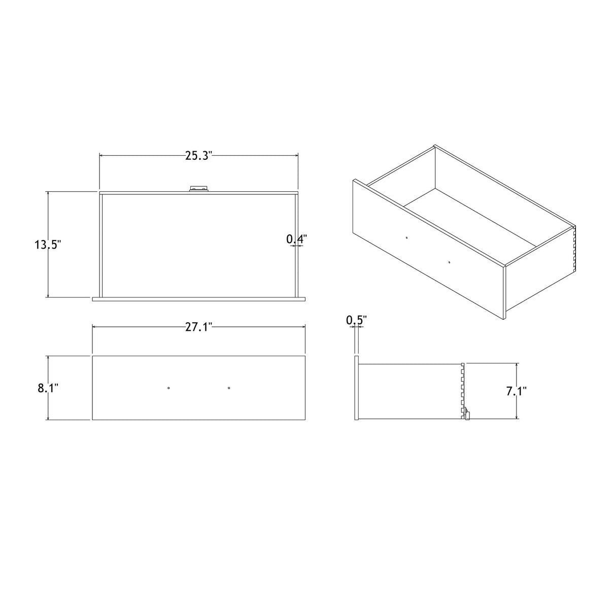 Adelaide - Dresser With Sleek Finish And Drawer Pulls - Furniture Home Direct