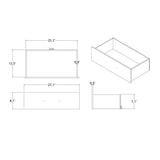 Adelaide - Dresser With Sleek Finish And Drawer Pulls - Furniture Home Direct
