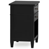 Carlton - Bedside Table, Handcrafted - Furniture Home Direct