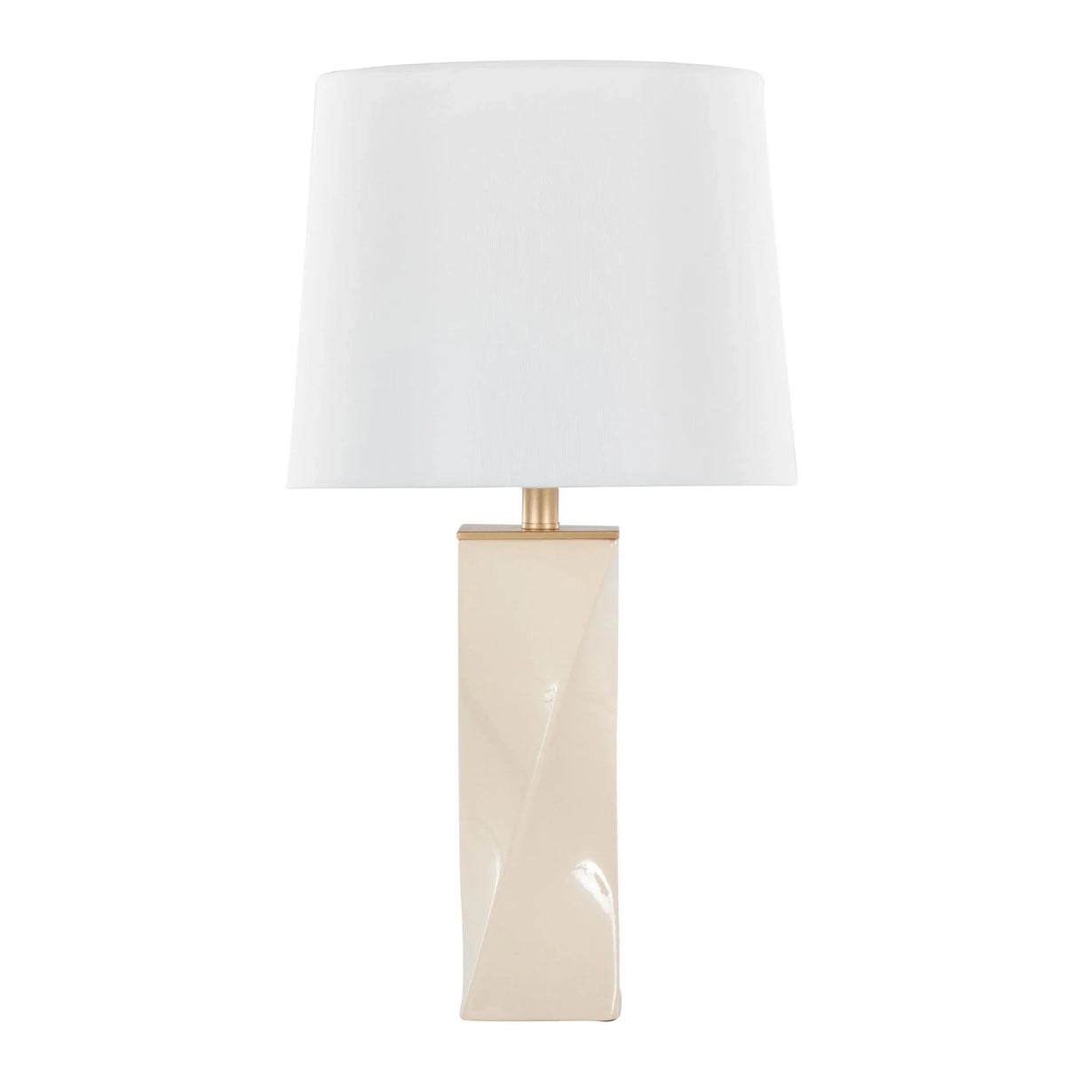 Curvo - Square Contemporary Table Lamp - Furniture Home Direct