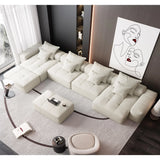 Modern Oversized Diy Combination Modular Sectional Sofa With Pillows - Furniture Home Direct