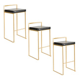 Fuji - Contemporary / Glam & Quality Construction Barstool - Furniture Home Direct