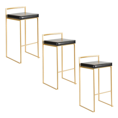 Fuji - Contemporary / Glam & Quality Construction Barstool - Furniture Home Direct