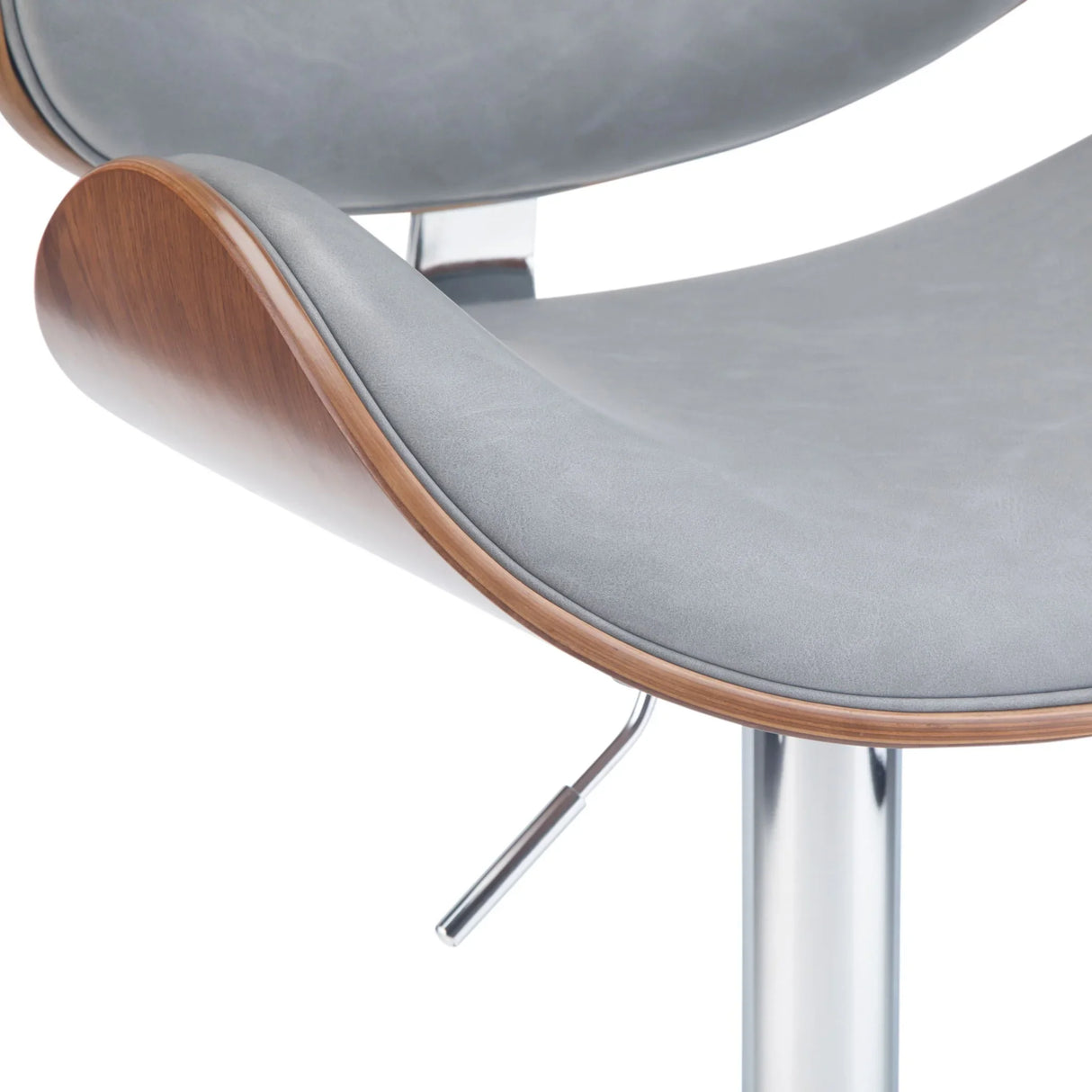 Marana - Multifunctional Handcrafted Bentwood Adjustable Swivel Bar Stool - Furniture Home Direct