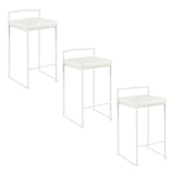 Fuji - Simple Elegance, Contemporary Stackable Counter Stool - Furniture Home Direct