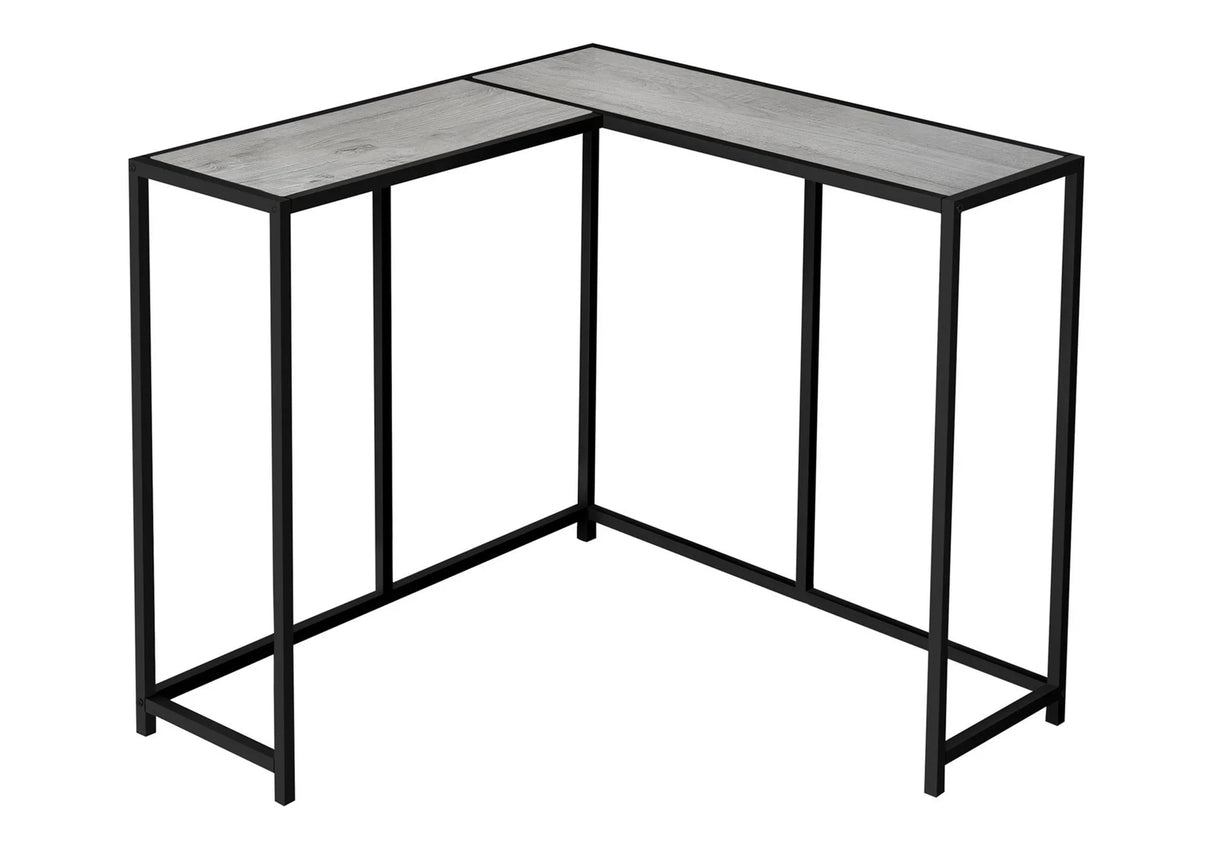 Corner Accent Console Table For Entryway, Unique L-Shaped Design - Furniture Home Direct