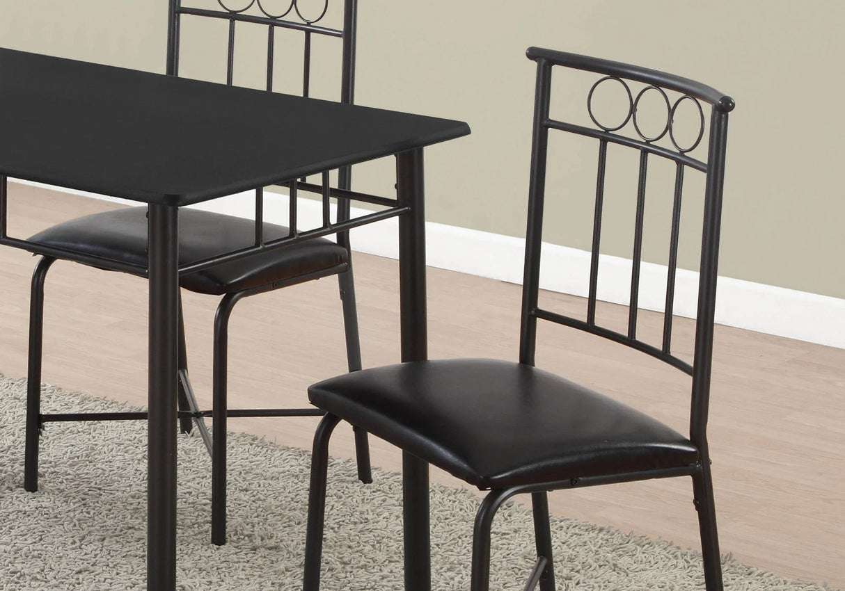 5 Pieces Dining Table Set, Small, Rectangular - Furniture Home Direct