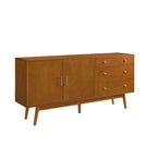 Mid-Century Modern Minimalist 2 Door Sideboard - Furniture Home Direct