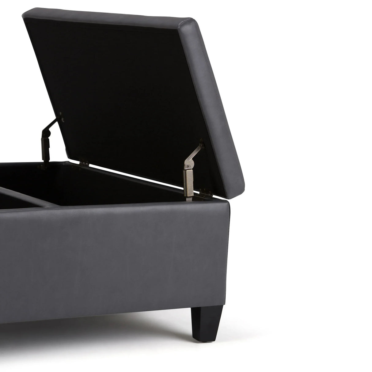 Ellis - Coffee Table Storage Ottoman Contemporary Design - Furniture Home Direct