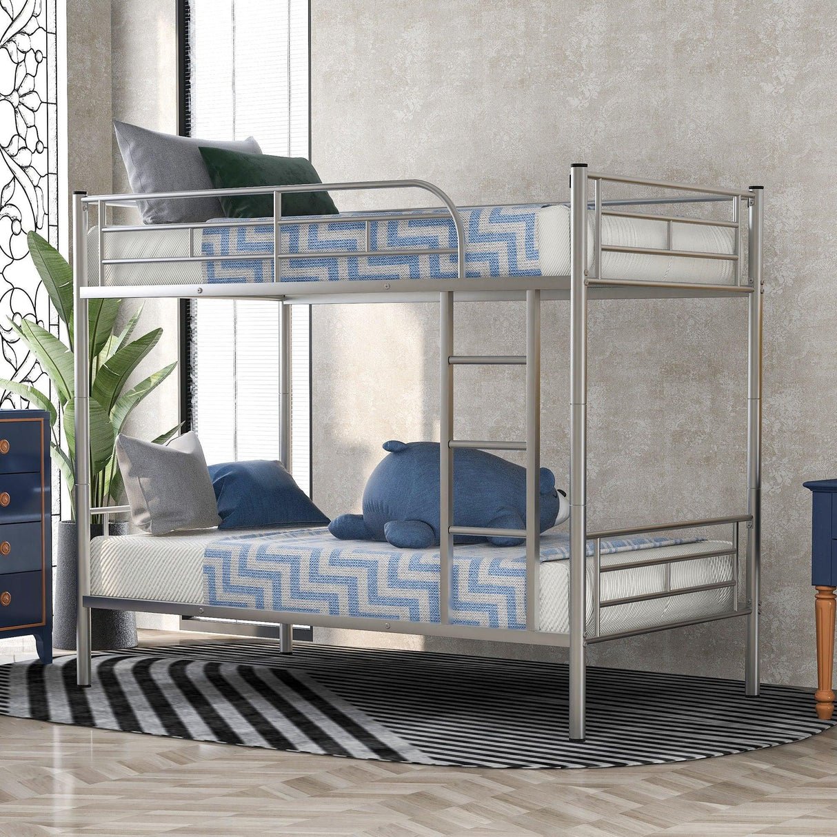 Steel Construction Bunk Bed - Furniture Home Direct