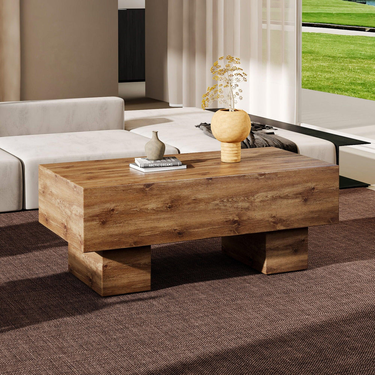 Modern Simple Coffee Table - Furniture Home Direct