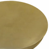 Toby - Metal End Table - Gold / Black Ombre - Furniture Home Direct