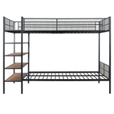 Bunk Bed With 5 Tier Shelves - Furniture Home Direct