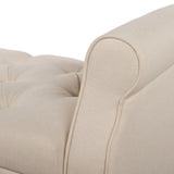 Jacqueline - Tufted Roll Arm Storage Bench - Furniture Home Direct