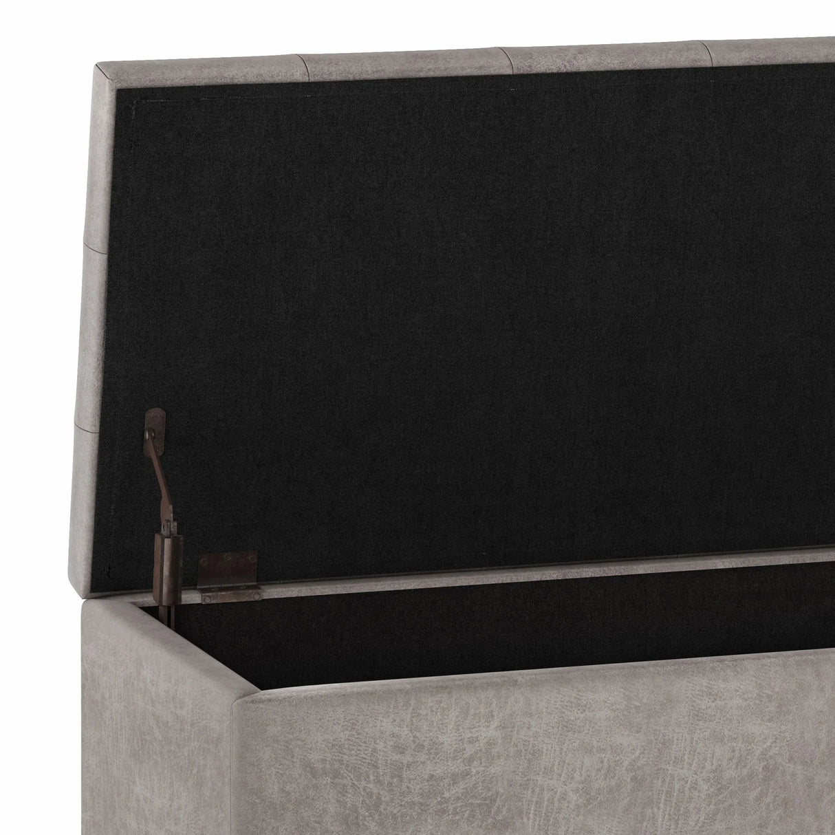 Cosmopolitan - Upholstered Storage Ottoman - Furniture Home Direct