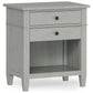 Carlton - Bedside Table, Handcrafted - Furniture Home Direct