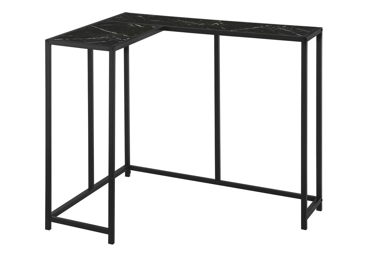 Corner Accent Console Table For Entryway, Unique L-Shaped Design - Furniture Home Direct