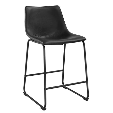 Industrial Counter Stools (Set of 2) - Furniture Home Direct