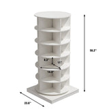 360 Rotating Shoe Cabinet 6 Layers - Furniture Home Direct