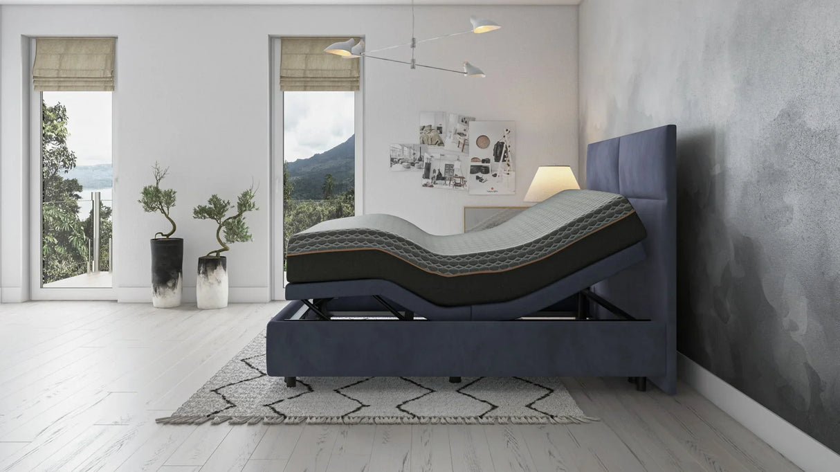 Copper Lux Hybrid - 12" Mattress With Copper Infused Contouring Memory Comfort Layer And Supportive Coil System - Furniture Home Direct